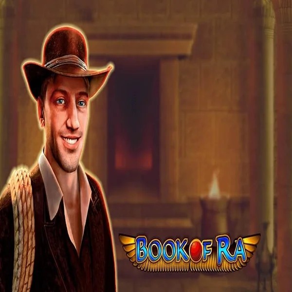Book of Ra logo by Greentube at Chanz Casino